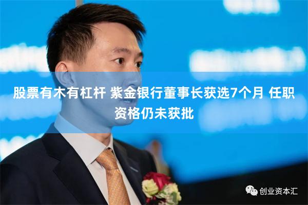 股票有木有杠杆 紫金银行董事长获选7个月 任职资格仍未获批