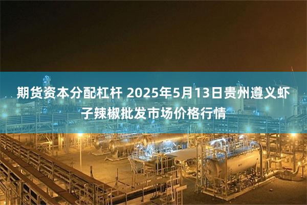 期货资本分配杠杆 2025年5月13日贵州遵义虾子辣椒批发市场价格行情