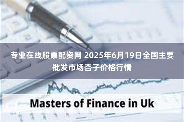 专业在线股票配资网 2025年6月19日全国主要批发市场杏子价格行情
