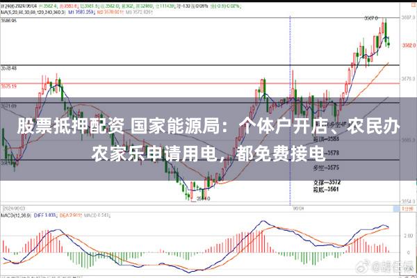 股票抵押配资 国家能源局：个体户开店、农民办农家乐申请用电，都免费接电