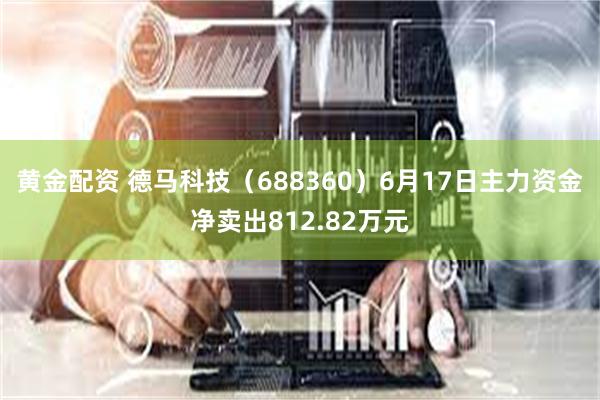 黄金配资 德马科技（688360）6月17日主力资金净卖出812.82万元