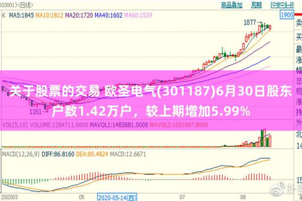 关于股票的交易 欧圣电气(301187)6月30日股东户数1.42万户，较上期增加5.99%