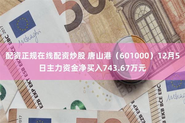 配资正规在线配资炒股 唐山港（601000）12月5日主力资金净买入743.67万元