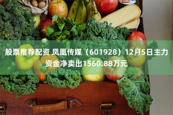 股票推荐配资 凤凰传媒（601928）12月5日主力资金净卖出1560.88万元