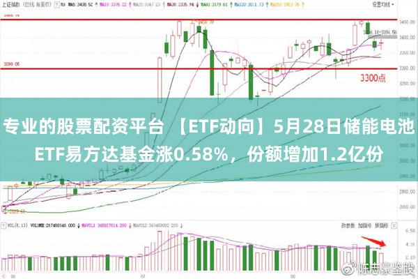 专业的股票配资平台 【ETF动向】5月28日储能电池ETF易方达基金涨0.58%，份额增加1.2亿份