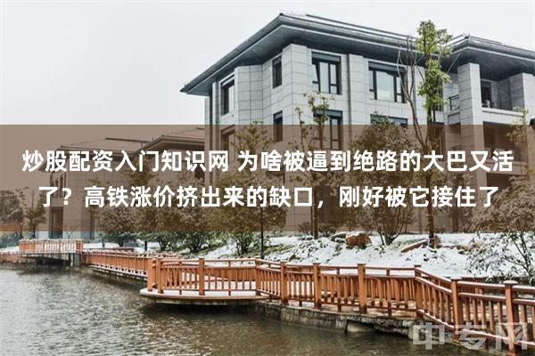 炒股配资入门知识网 为啥被逼到绝路的大巴又活了？高铁涨价挤出来的缺口，刚好被它接住了