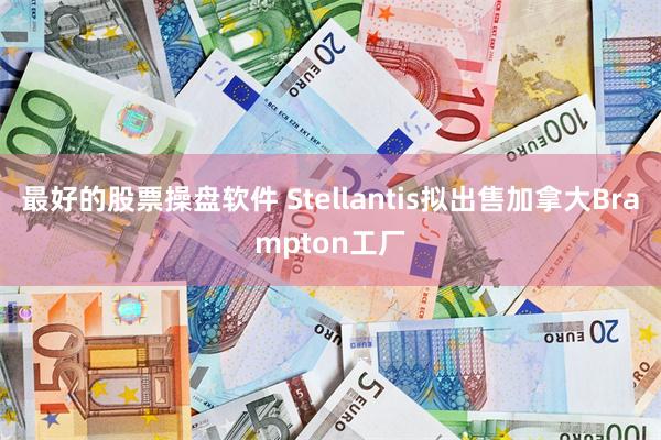 最好的股票操盘软件 Stellantis拟出售加拿大Brampton工厂