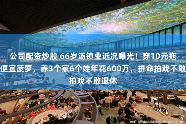 公司配资炒股 66岁汤镇业近况曝光!穿10元拖鞋买便宜菠萝,养3个家6个娃年花600万,拼命拍戏不敢退休